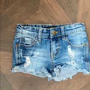 Girls denim shorts